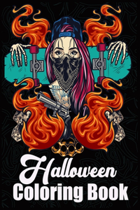 Halloween Coloring Book