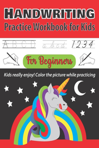 Handwriting Practice Workbook for Kids