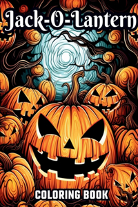 Large Print Jack-O-Lantern Coloring Book