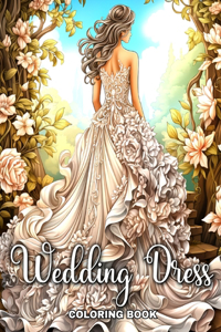 Wedding Dress Coloring Book