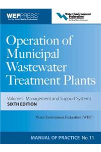 Operation of Municipal Wastewater Treatment Plants