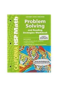 Harcourt School Publishers Math: Problem Solving/Reading Strategies Workbook Student Edition Grade 2