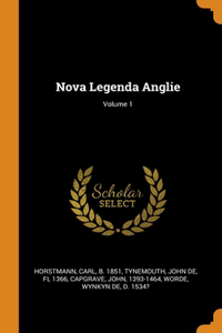 Nova Legenda Anglie; Volume 1