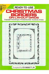 Ready-To-Use Christmas Borders on Layout Grids