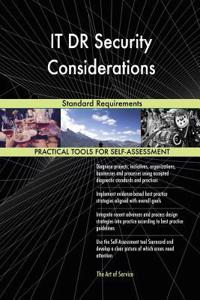 IT DR Security Considerations Standard Requirements