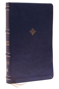 Nkjv, Thinline Bible, Leathersoft, Navy, Red Letter Edition, Comfort Print