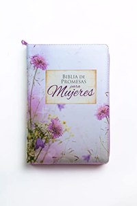 Santa Biblia de Promesas Reina-Valera 1960 / Letra Gigante - 13 Puntos / Piel Especial Con Índice Y Cierre / Floral // Spanish Promise Bible Rvr60 / Giant Print - 13 Points / Leathersoft with Index and Zipper / Floral
