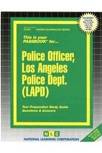 Police Officer, Los Angeles Police Dept. (Lapd)