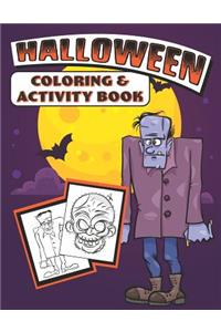 Halloween Coloring & Activity Book