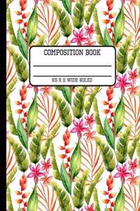Composition Book Wide Ruled