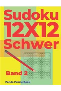 Sudoku 12x12 Schwer - Band 2