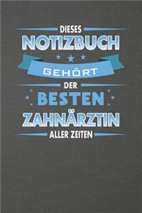 Dieses Notizbuch Gehört Der Besten Zahnärztin Aller Zeiten