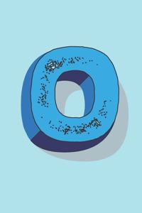 Letter O Monogram Notebook
