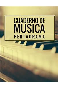 Cuaderno De Musica Pentagrama