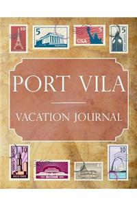 Port Vila Vacation Journal