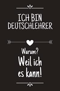 Ich bin Deutschlehrer