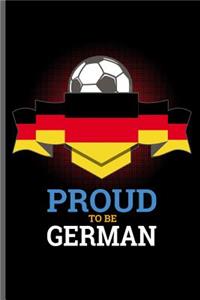 Proud to be German