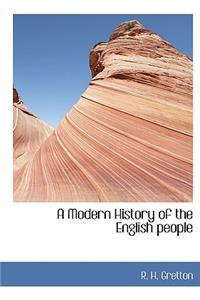 A Modern History of the English People