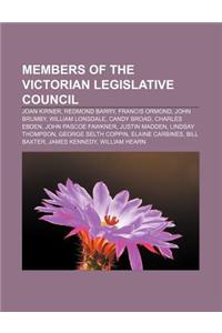 Members of the Victorian Legislative Council