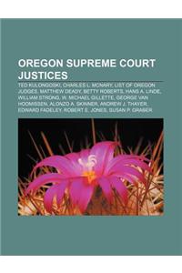 Oregon Supreme Court Justices