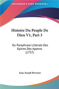 Histoire Du Peuple de Dieu V1, Part 3