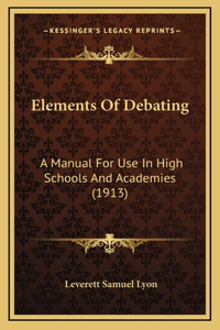 Elements of Debating