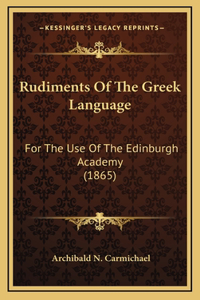 Rudiments of the Greek Language