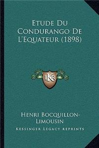 Etude Du Condurango De L'Equateur (1898)