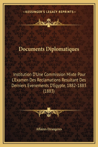 Documents Diplomatiques
