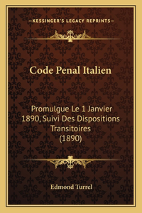 Code Penal Italien