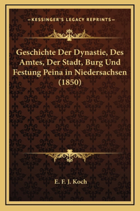 Geschichte Der Dynastie, Des Amtes, Der Stadt, Burg Und Festung Peina in Niedersachsen (1850)