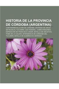 Historia de La Provincia de Cordoba (Argentina)