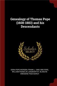 Genealogy of Thomas Pope (1608-1883) and his Descendants