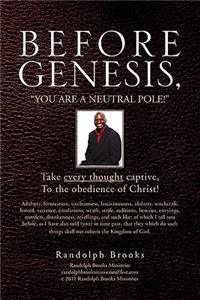 Before Genesis