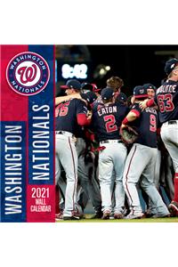 Washington Nationals 2021 12x12 Team Wall Calendar