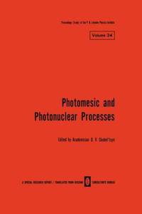 Photomesic and Photonuclear Processes