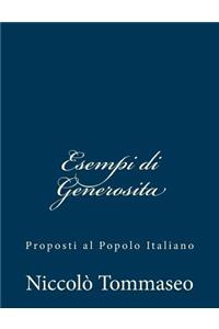 Esempi di Generosita