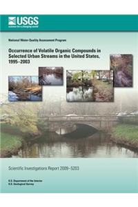 Occurrence of Volatile Organic Compounds in Selected Urban Streams in the United States, 1995?2003