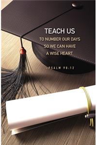 A Wise Heart Graduation Bulletin (Pkg of 50)