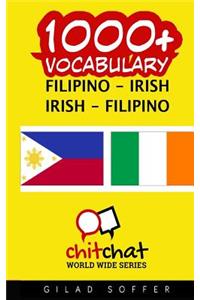 1000+ Filipino - Irish Irish - Filipino Vocabulary