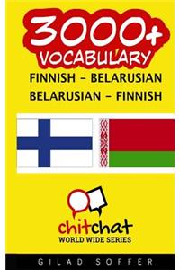 3000+ Finnish - Belarusian Belarusian - Finnish Vocabulary