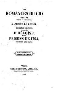 Les romances du Cid, odéide imitée de l'espagnol