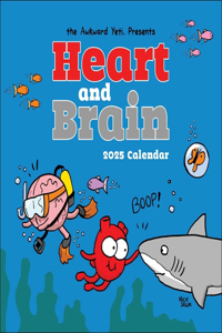 Heart and Brain 2025 Wall Calendar