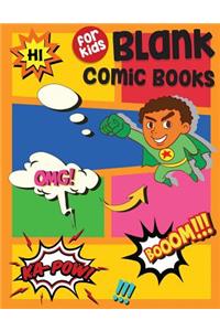 Blank Comic Book For Kids