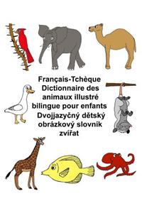 Français-Tchèque Dictionnaire des animaux illustré bilingue pour enfants