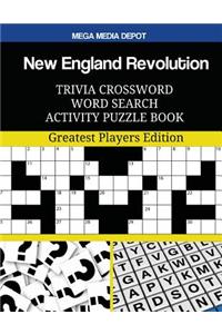 New England Revolution Trivia Crossword Word Search Activity Puzzle Book