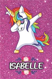 Isabelle - Dabbing Unicorn Notebook
