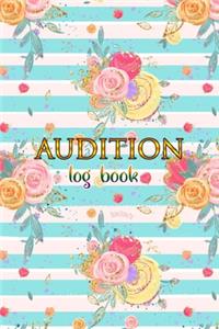 Auditions Log Book