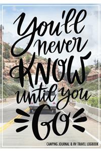 Camping Journal & RV Travel Logbook