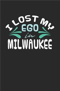 I lost my ego in Milwaukee: 6x9 - notebook - dot grid - city of birth